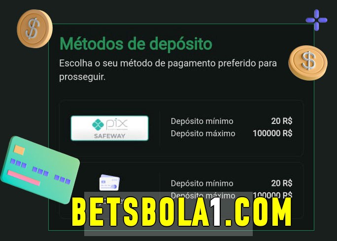 O cassino betsbolabet oferece uma grande variedade de métodos de pagamento